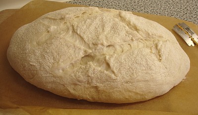 Brot vor dem Backen