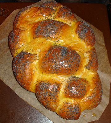 Challah nach dem Backen