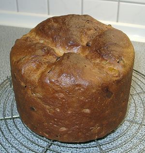 Panettone nach dem Backen