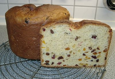 Panettone, angeschnitten