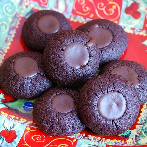 Schoko-Husarenkrapfen mit Espresso-Ganache