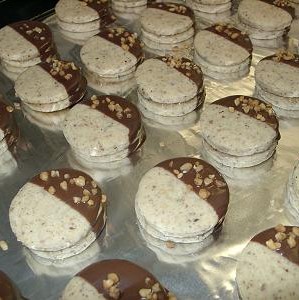Schoko-Quittenplätzchen