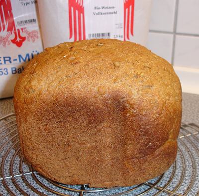 Vollkorn-Sonnenblumen-Brot