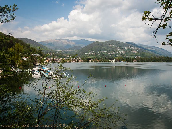 Ausblick vom Giro Monte Caslano