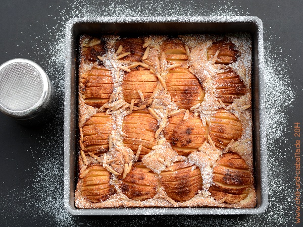 Lafers Apfel-Sandkuchen