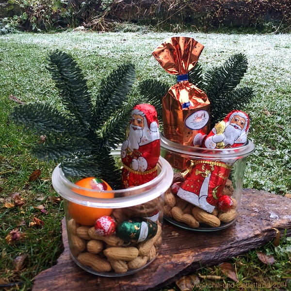 Nikolaus mit erstem Schnee