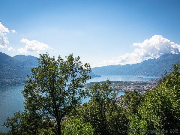 Sentiero Collina alta Ausblick