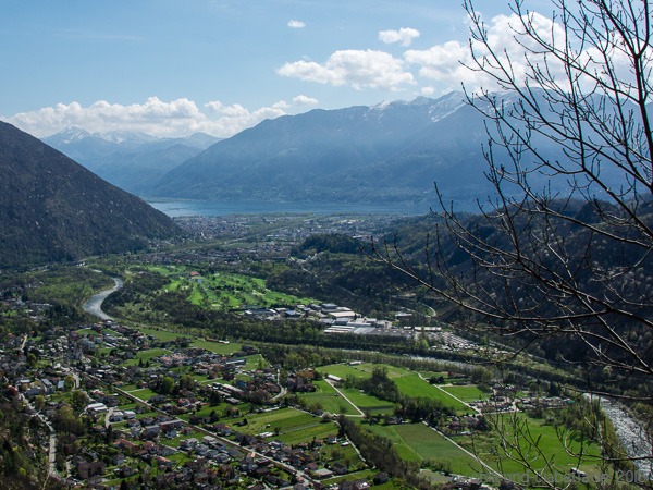 Blick Richtung Lago Maggiore