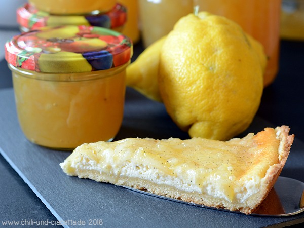 Amalfi-Marmelade und Crostata