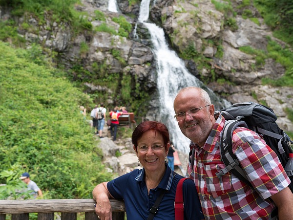 Petra und Helmut Todtnauer Wasserfälle