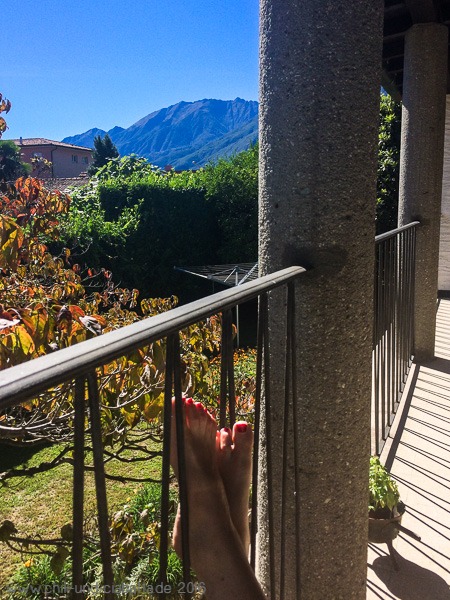 Terrassenblick