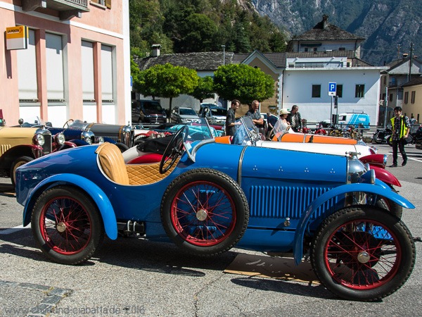 Oldtimer blau