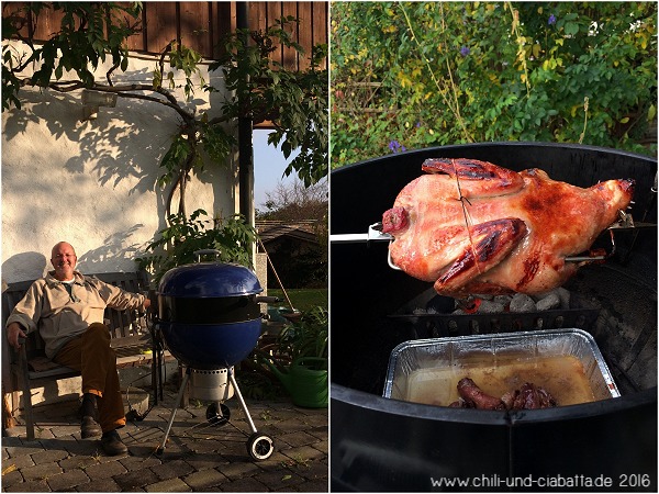 Ente grillen