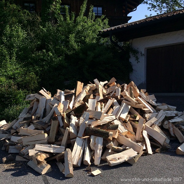 Holz für den Kachelofen