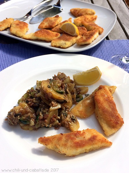Knusprige Forellenrauten mit steirischem Kartoffelsalat