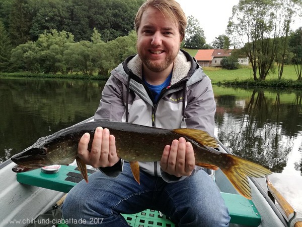 Moritz mit Hecht