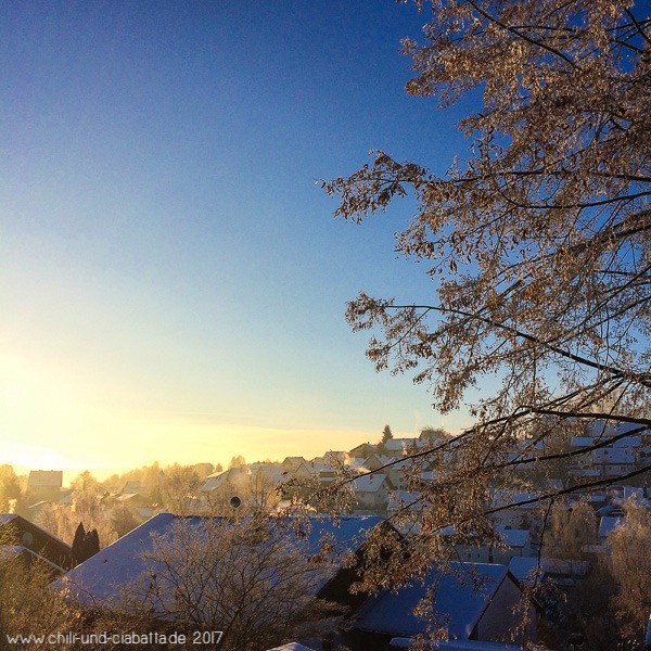 Ausblick am Morgen