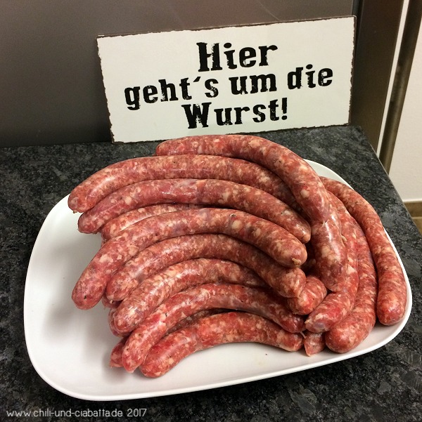 Bratwurst nach Thüringer Art