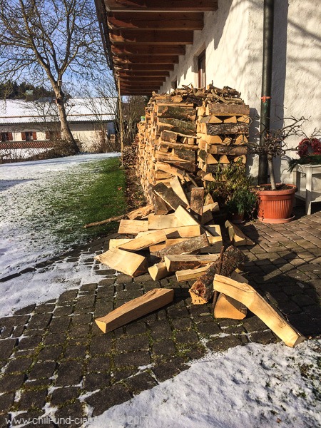 Holzstapel