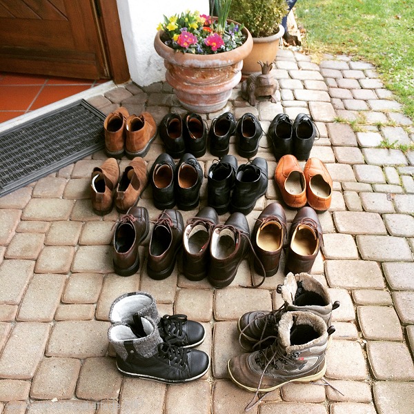 Schuhe putzen