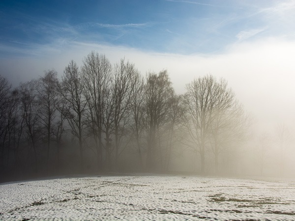 Nebel lichtet sich