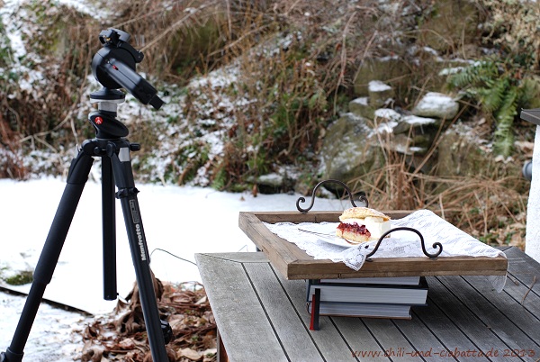 Aufbau Foodfotografie