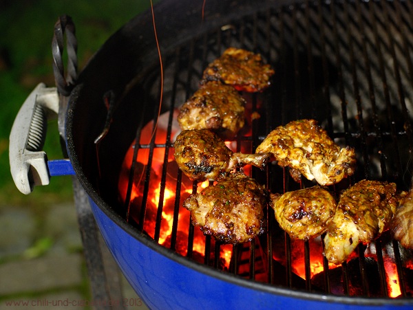 Abendliches Grillen