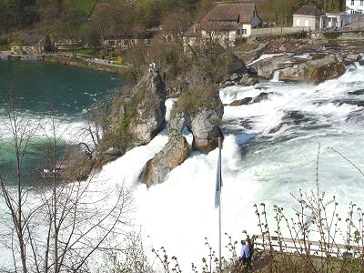 Rheinfall von oben