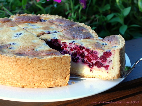 Brombeer-Sauerrahm-Kuchen