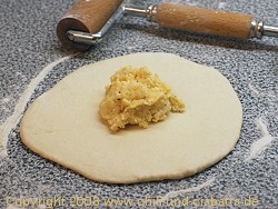 dough with filling