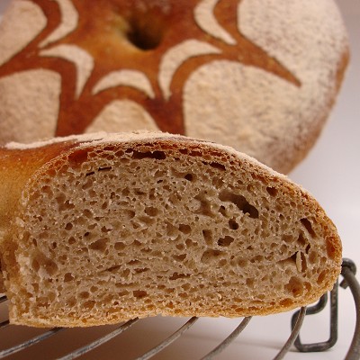 Brot im Anschnitt