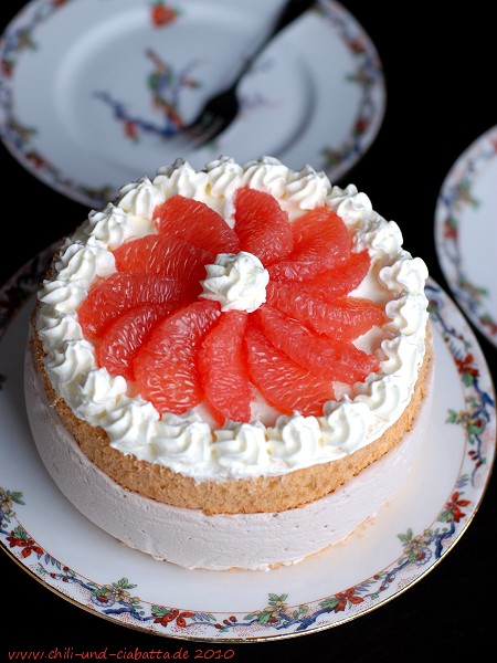 Grapefruit-Torte