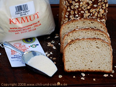 Kamutbrot mit Dinkel