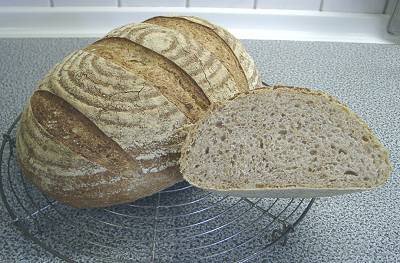 Brot, aufgeschnitten