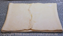 folding of the dough 1