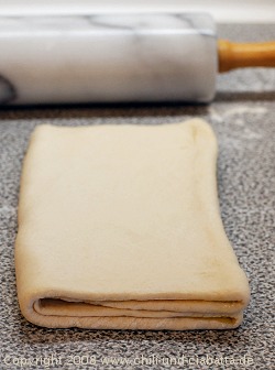 folding of the dough 2