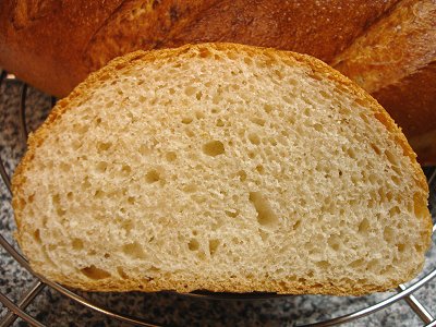 Wiener Brot, aufgeschnitten