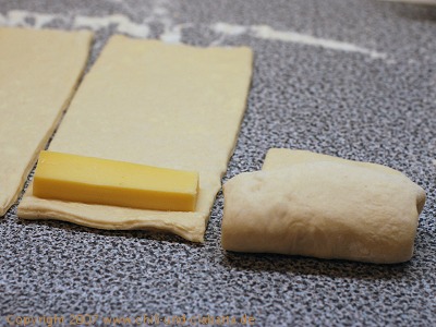 dough with cheese