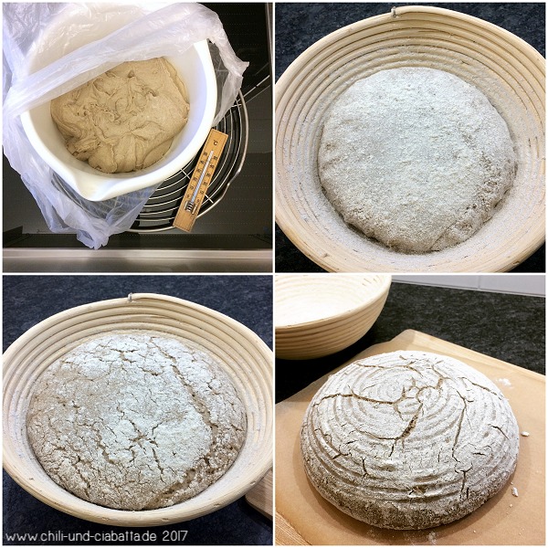 Making of Roggenbrot mit Malzstück