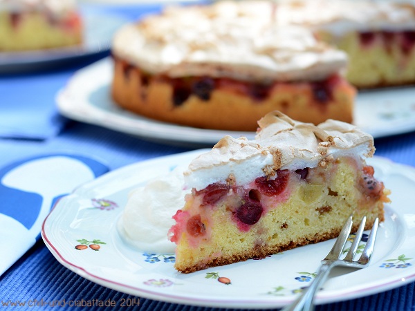 Stachelbeerkuchen mit Baiser