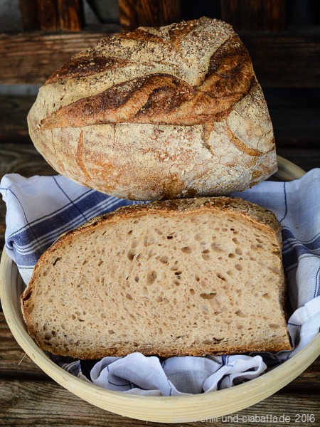 Großes Topfbrot