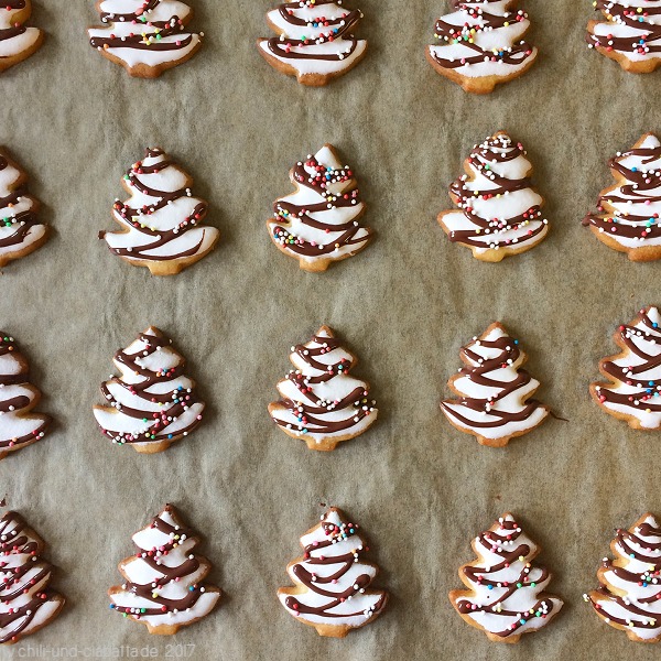 Tannenbäumchen aus Vanillesand