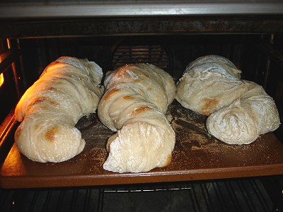 Brot im Backofen